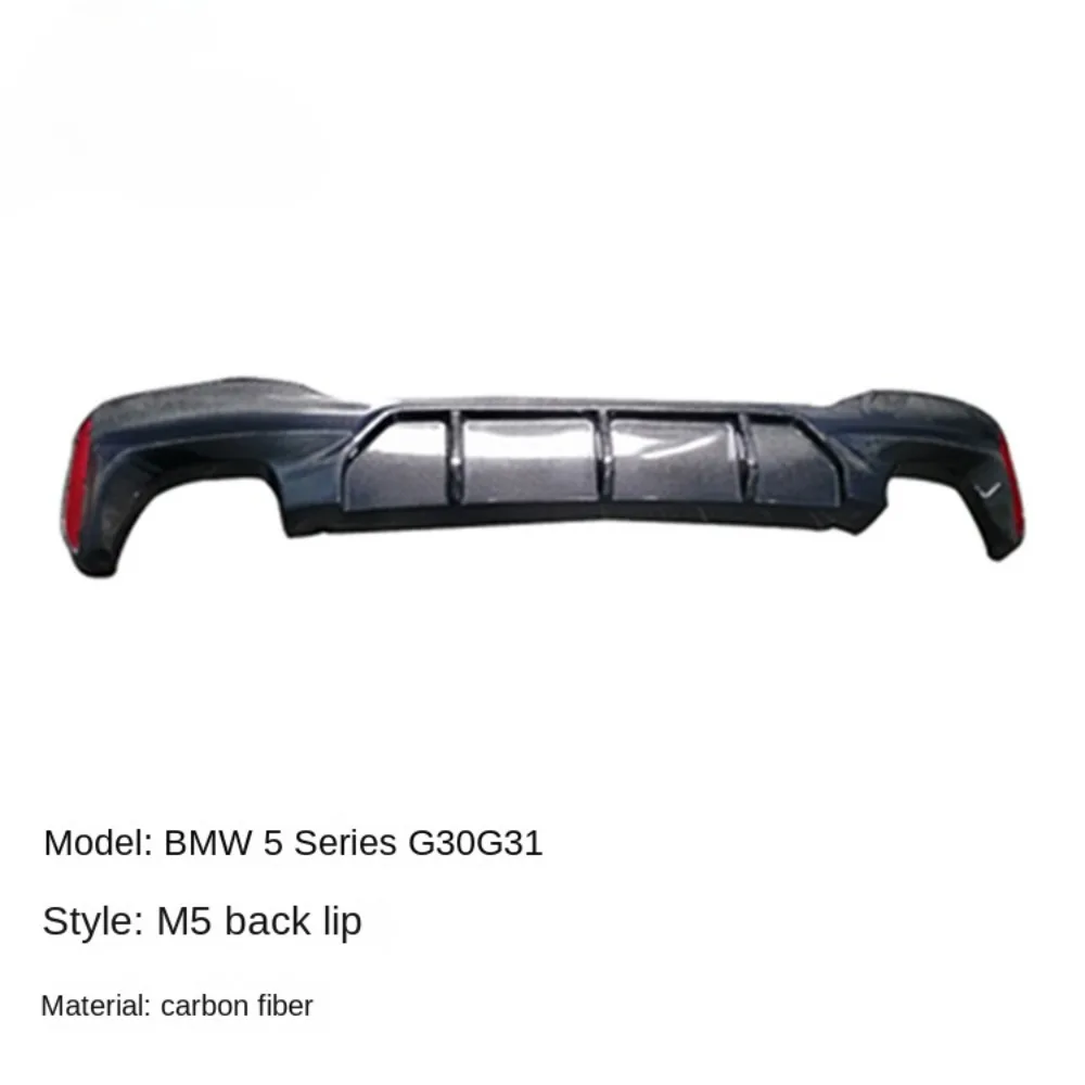 

Suitable for BMW 5 Series G30 G31 G38 525i 530i 540i Modified Carbon Fiber Rear Lip Spoiler Body Kit