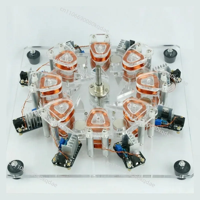 Star‑Type High‑Power Coreless Disk Generator Motor,Experimental Physical Power Generation Assembly Hardware Unit