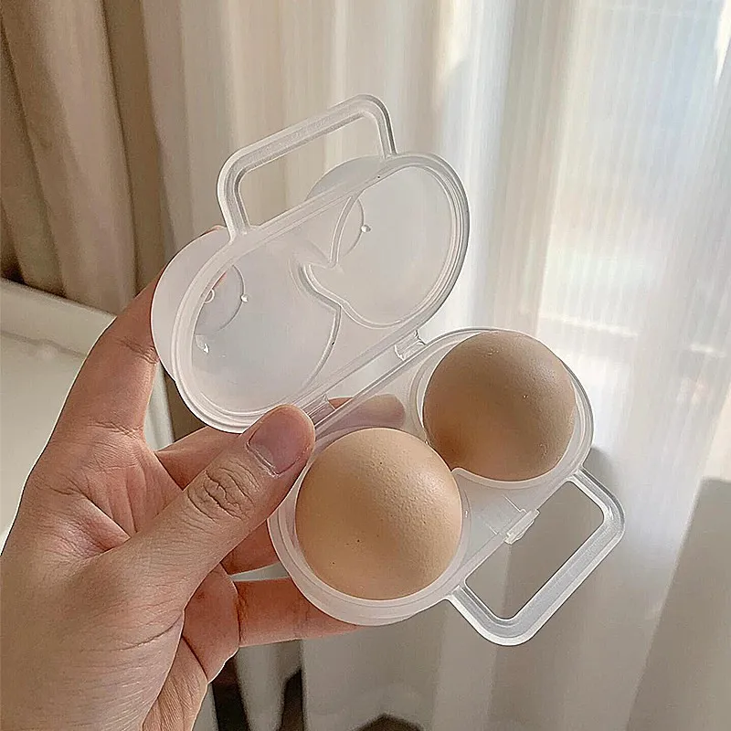 Portable Breakfast Egg Box Shockproof Vibrations Proof Heat Insulation Work Lunchbox Egg Carrier Japanese Style Food Storage