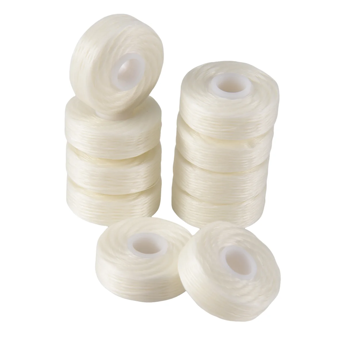 لفة خيط تنظيف الأسنان الساخنة-10 لفات أوروبا جودة قطن الأسنان المدمج في بكرة الشمع النعناع بنكهة استبدال سلك مسطح