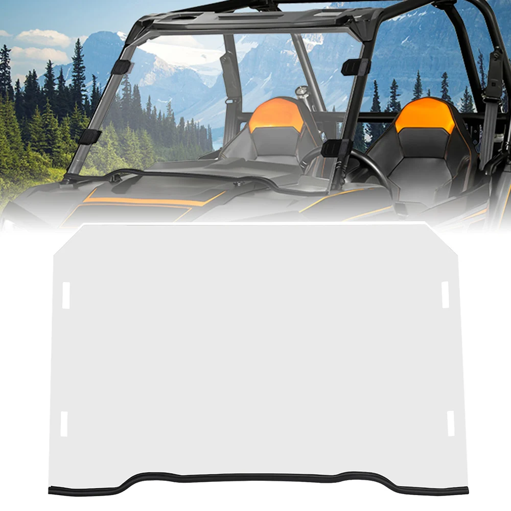 

RZR 1000 Front Full Windshield UTV Compatible with Compatible with Polaris RZR 1000 /XP 1000 /4 XP Turbo 2014-2018 PC Windscreen