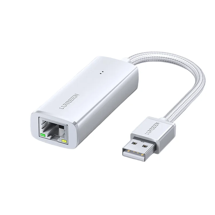 

UGREEN USB2.0 to Ethernet Adapter, 100 Mbps Network Adapter ABS Shell, RJ45 Wired LAN Internet Adapter for Laptop PC