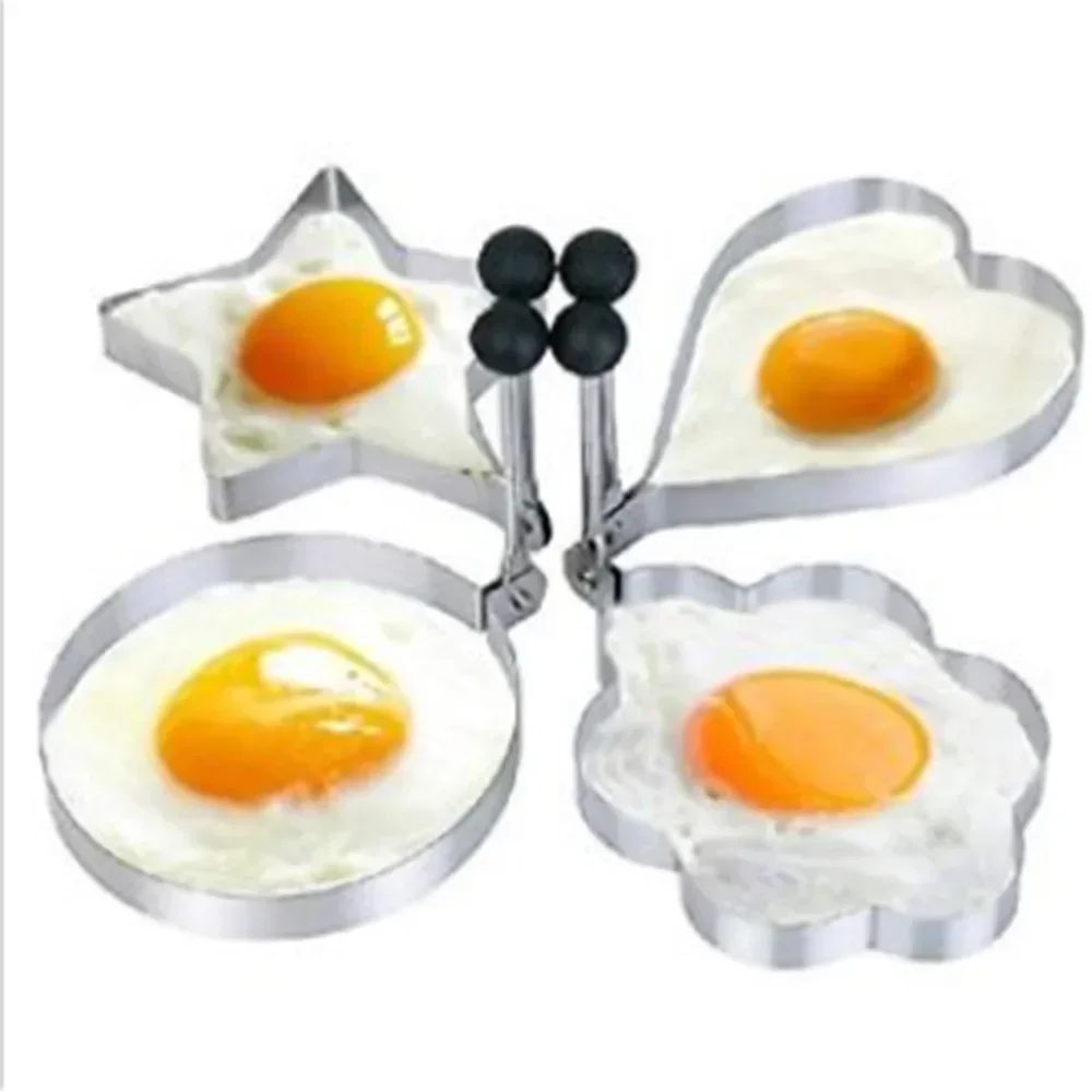 Stainless Steel Frying Egg Cooking Tools Fried Egg Pancake Shaper Omelette Mould Gadget Kitchen Accessories