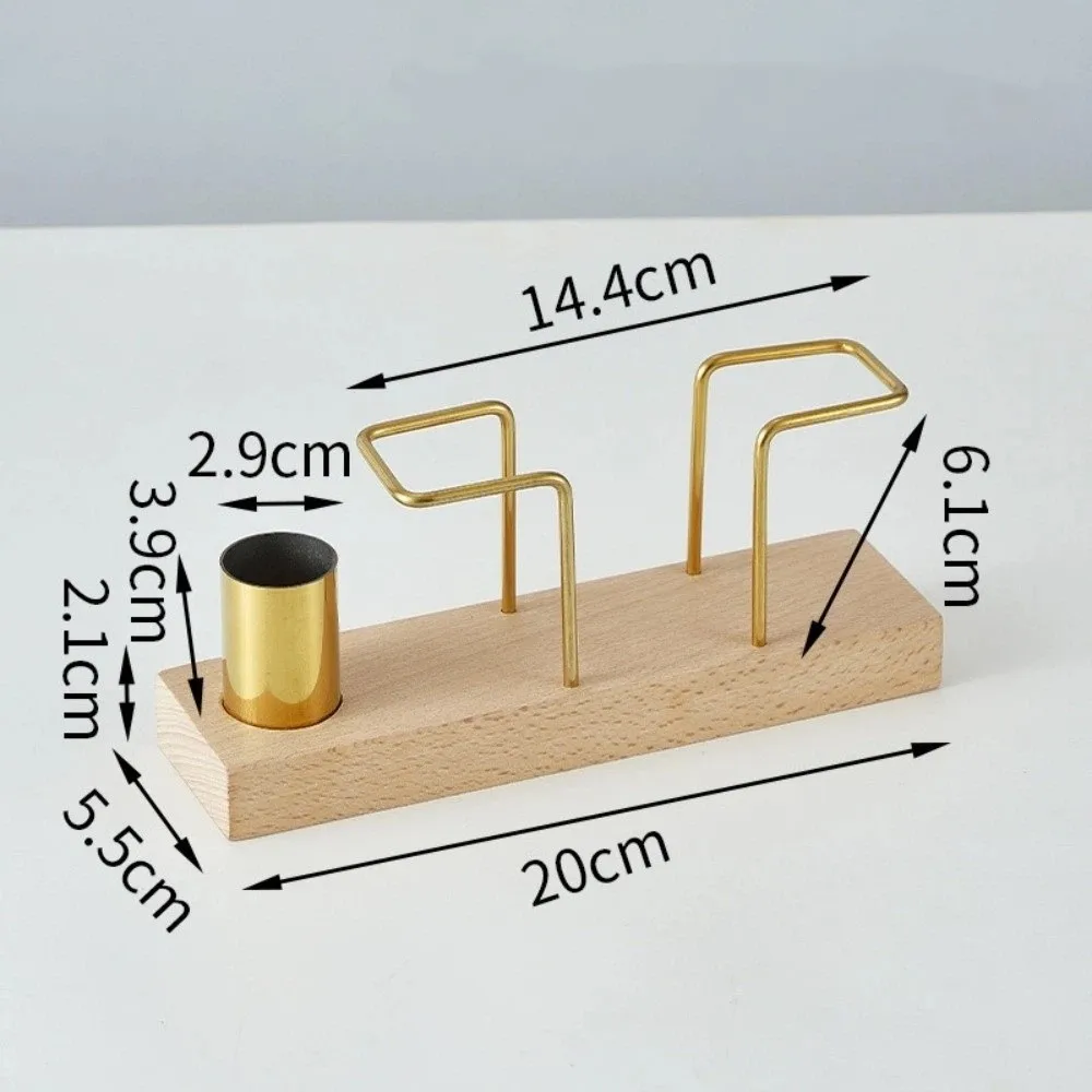New Wood Tissue Holder Elegant Creative Design Toothpick Box Multifunction Napkin Holder Dining Table