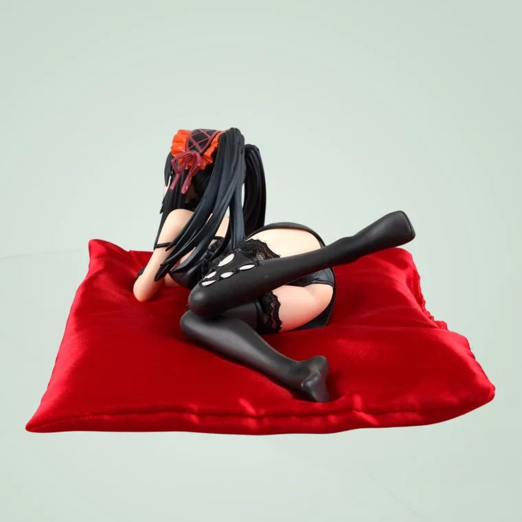 Figura de Anime Tokisaki Kurumi de Date A Live en Postura Acostada, 20 cm, PVC, Modelo Coleccionable, Adorno de Escritorio para Coleccionistas de Anime