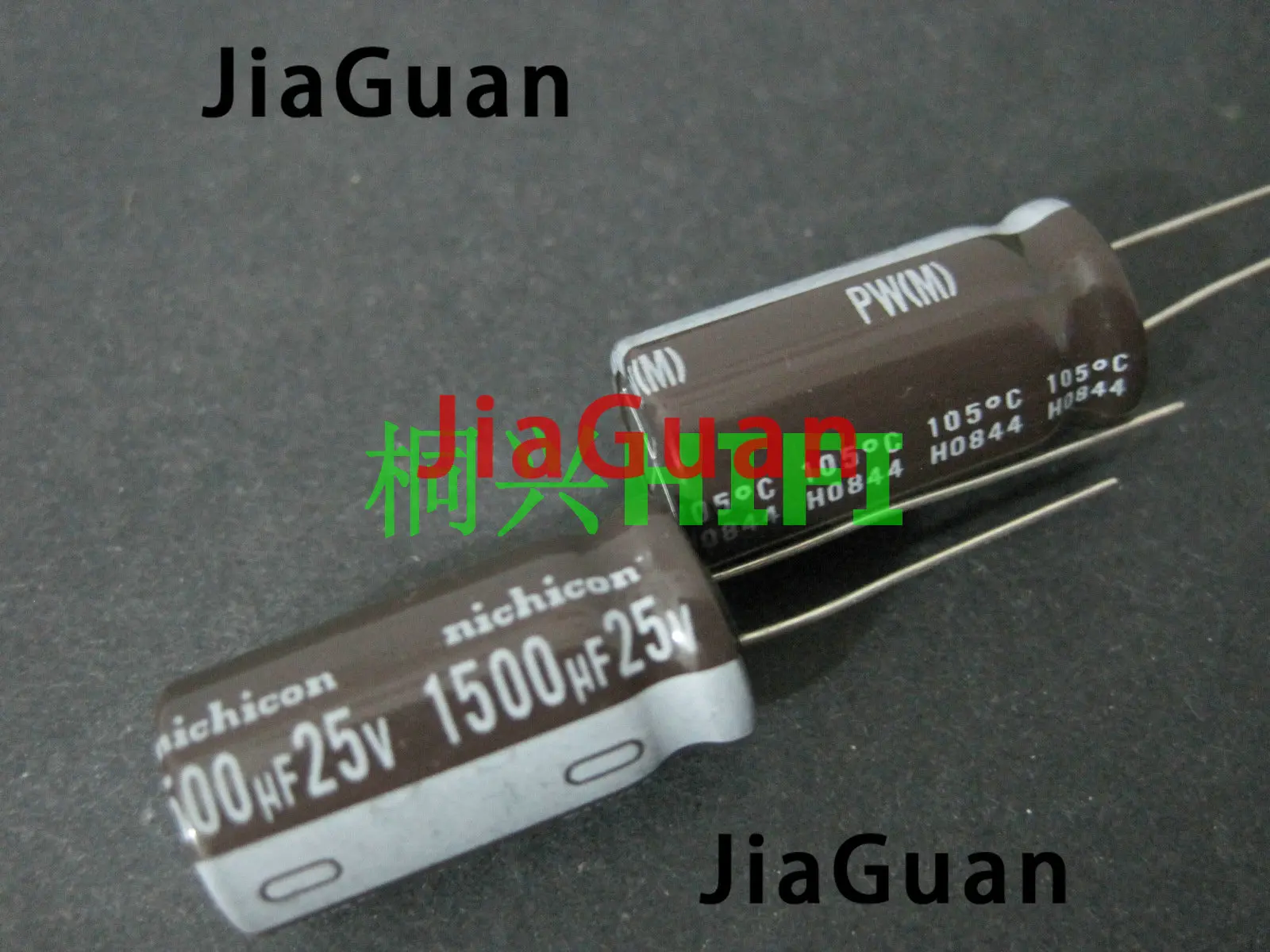 50PCS NEW NICHICON PW 25V1500UF 12.5X25MM electrolytic capacitor 25V 1500UF High frequency long life 1500uF/25V