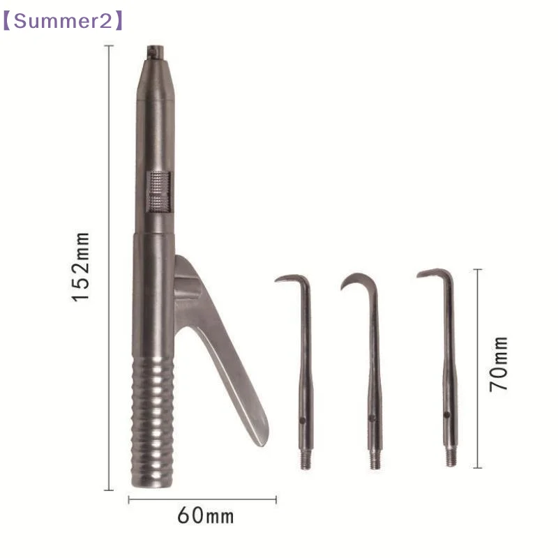 【Xia2】Dental Automatic Teeth Crown Remover Adjustable 4 Shifts Crown Remover Stainless Steel Lab Teeth Restoration Tools{S}