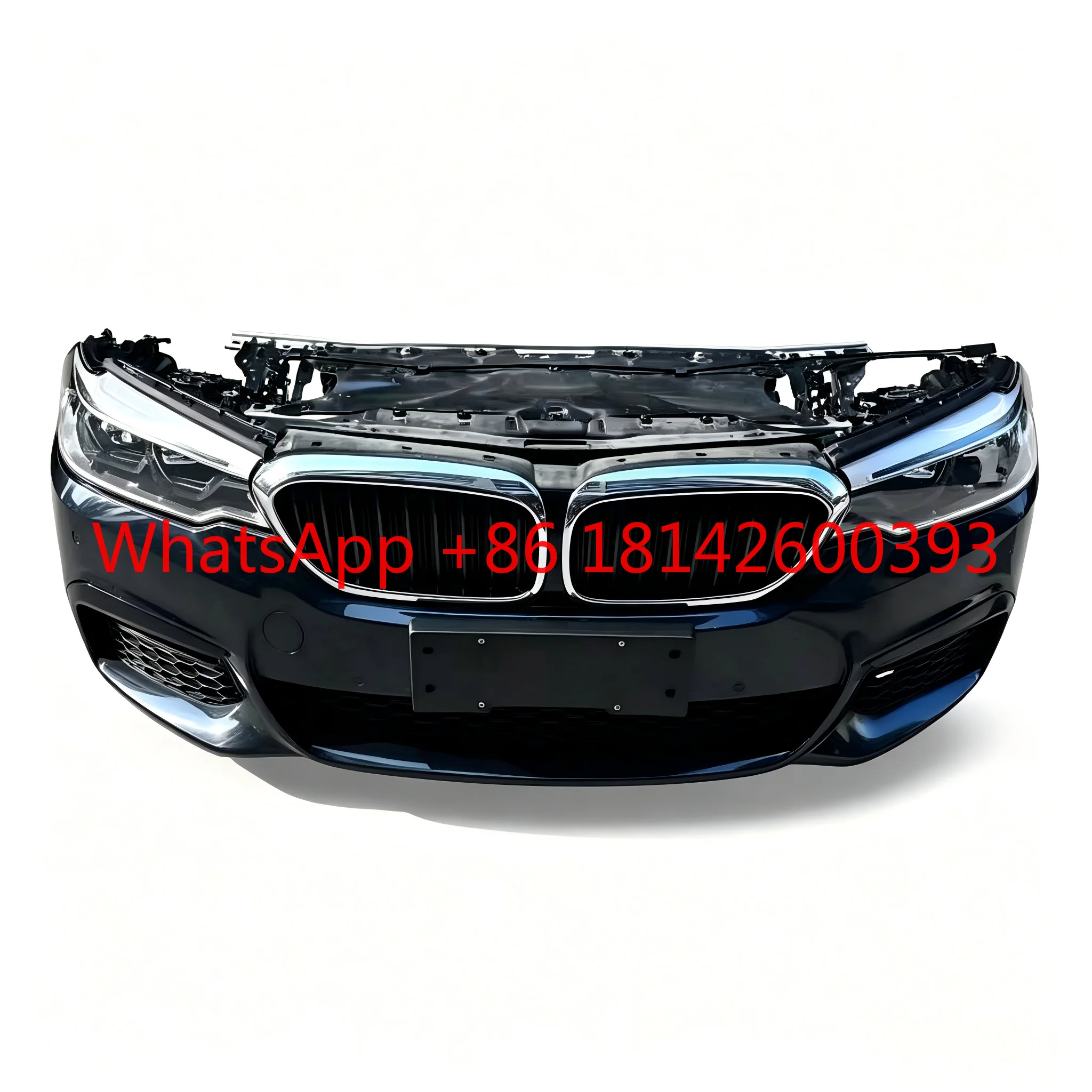Complete Plastic Front Bumper Face Assembly With Hood Fender Body Kit for   5 Series G30 G38 Used Car Parts Accessories