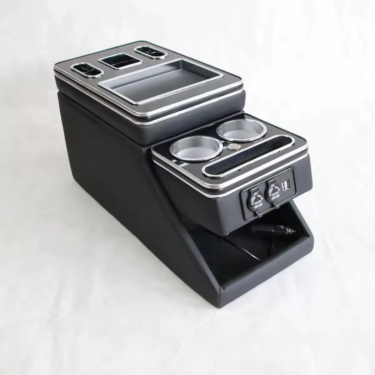 Groothandel Odyssey Auto Armsteun Doos Tissue Box Luxe 24Cm Tweede Rij Ruime Alphard Business MPV Universele Auto Middenconsole