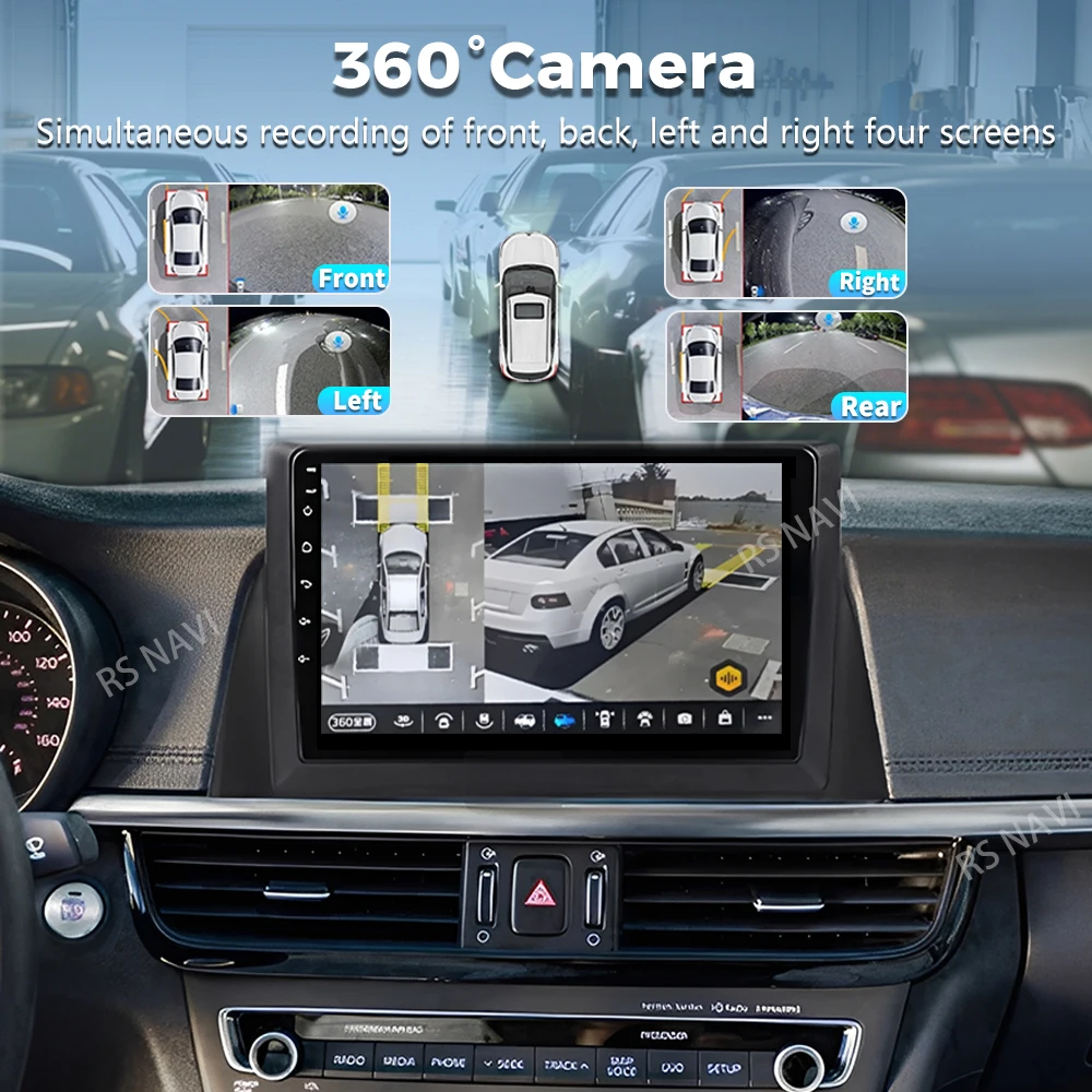 Android 16 For Kia Optima 4 JF 2015 - 2020 LHD 2K QLED Android Car Radio Multimedia Video Player GPS Stereo CarPlay 4G Head Unit