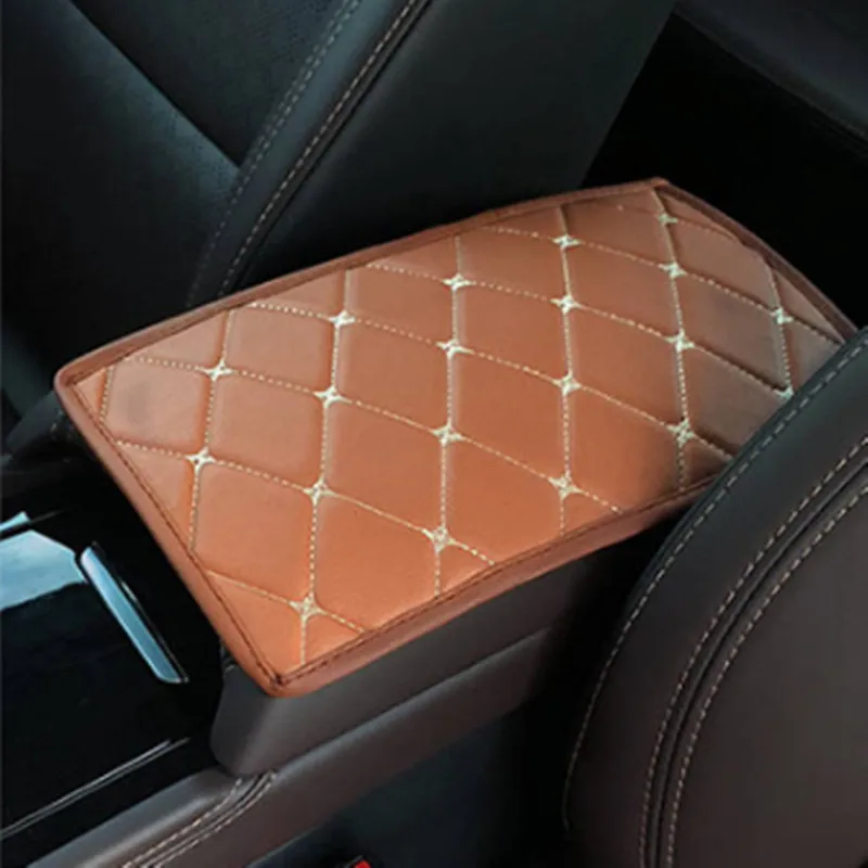 Car Styling PU Armrest Box Anti-wear Cover FOR Peugeot 206 207 301 307 308 406 407 408 508 3008 4008 5008