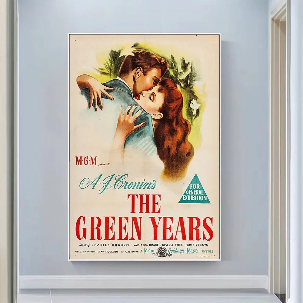 V2323 The Green Years Vintage Classic Movie Wall Silk Cloth HD Poster Art Home Decoration Gift