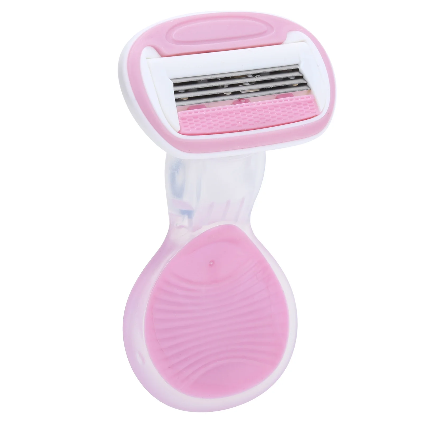 手動体毛 女性用 手動体毛トリマー ポータブル顔脚脱毛ツール 脱毛器 ピンク体毛