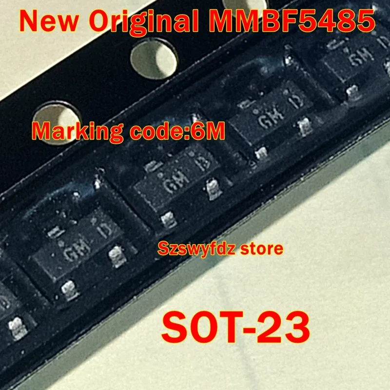 

1Pcs to 500Pcs New Original Mmbf5485-Nl Mmbf5485 Sot-23 Marking Code:6M N-Channel Rf Amplifier