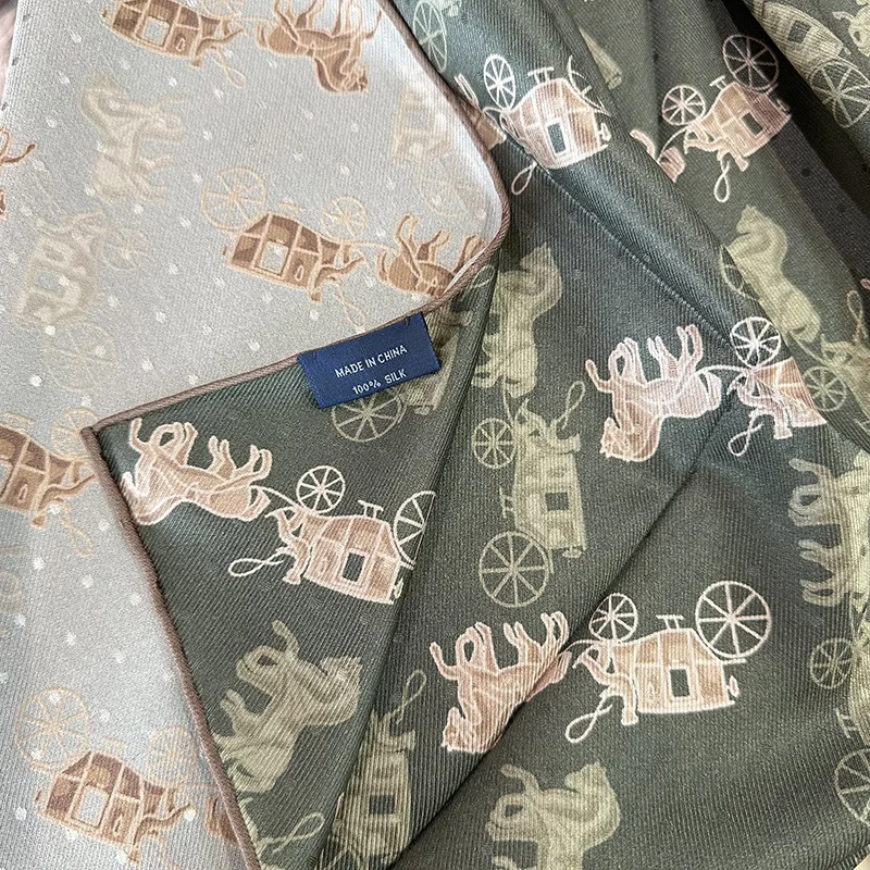 حك وشاح 65 سنتيمتر النساء ساحة الحرير عصابات الفاخرة مصمم هيمز توالت حواف شالات رئيس حقيبة اكسسوارات هدية الكريسماس #6