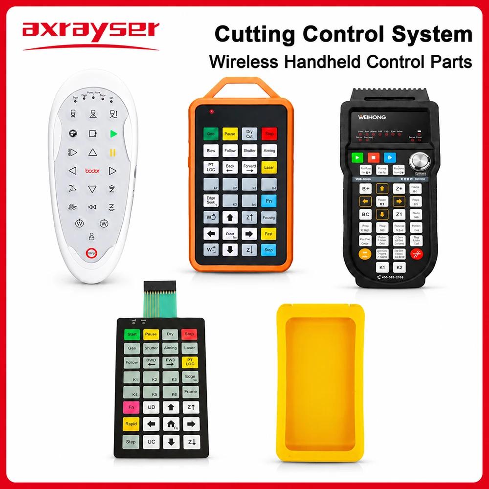 Original BOCHU BOCI Laser Cutting Machine Wireless Handheld Control Parts Cypcut System Control Wireless WHB05L FSCUT1000-4000