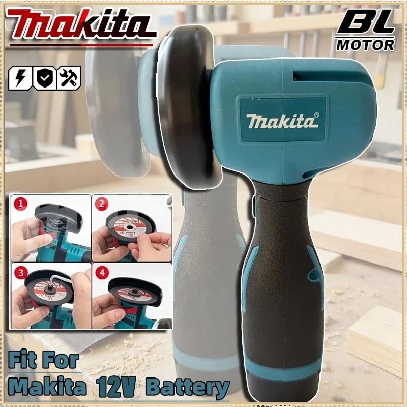 

Makita Portable Compact Polishing Cutting DIY Home Power Tool for Metal Wood Cordless Electric Angle Grinder Brush Cutter