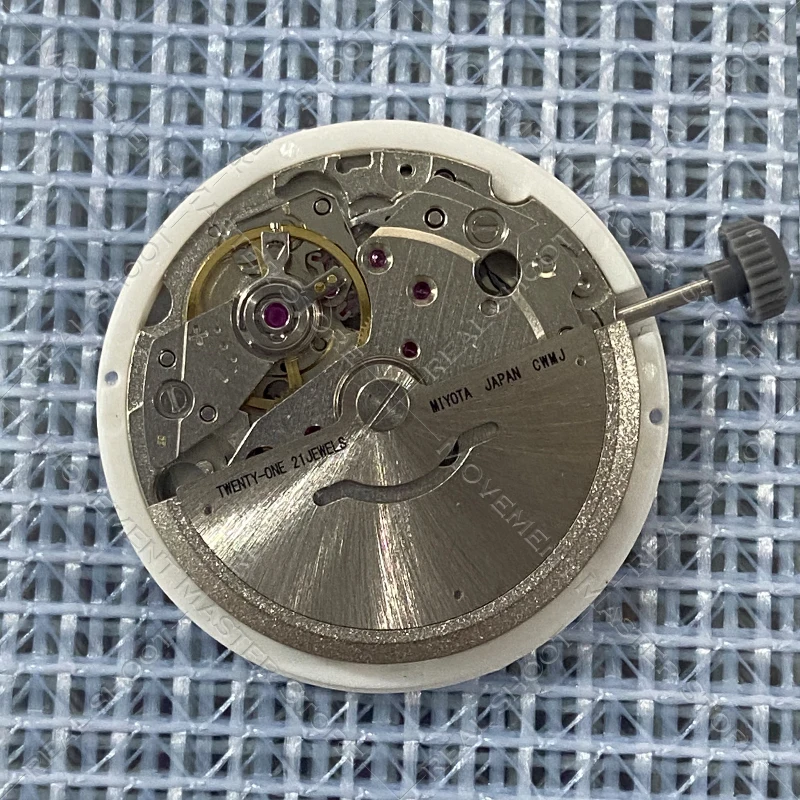 Nowy mechanizm MIYOTA 828, górny i dolny kalendarz, podwójny kalendarz, srebrny mechanizm mechaniczny 8285, akcesoria do zegarków