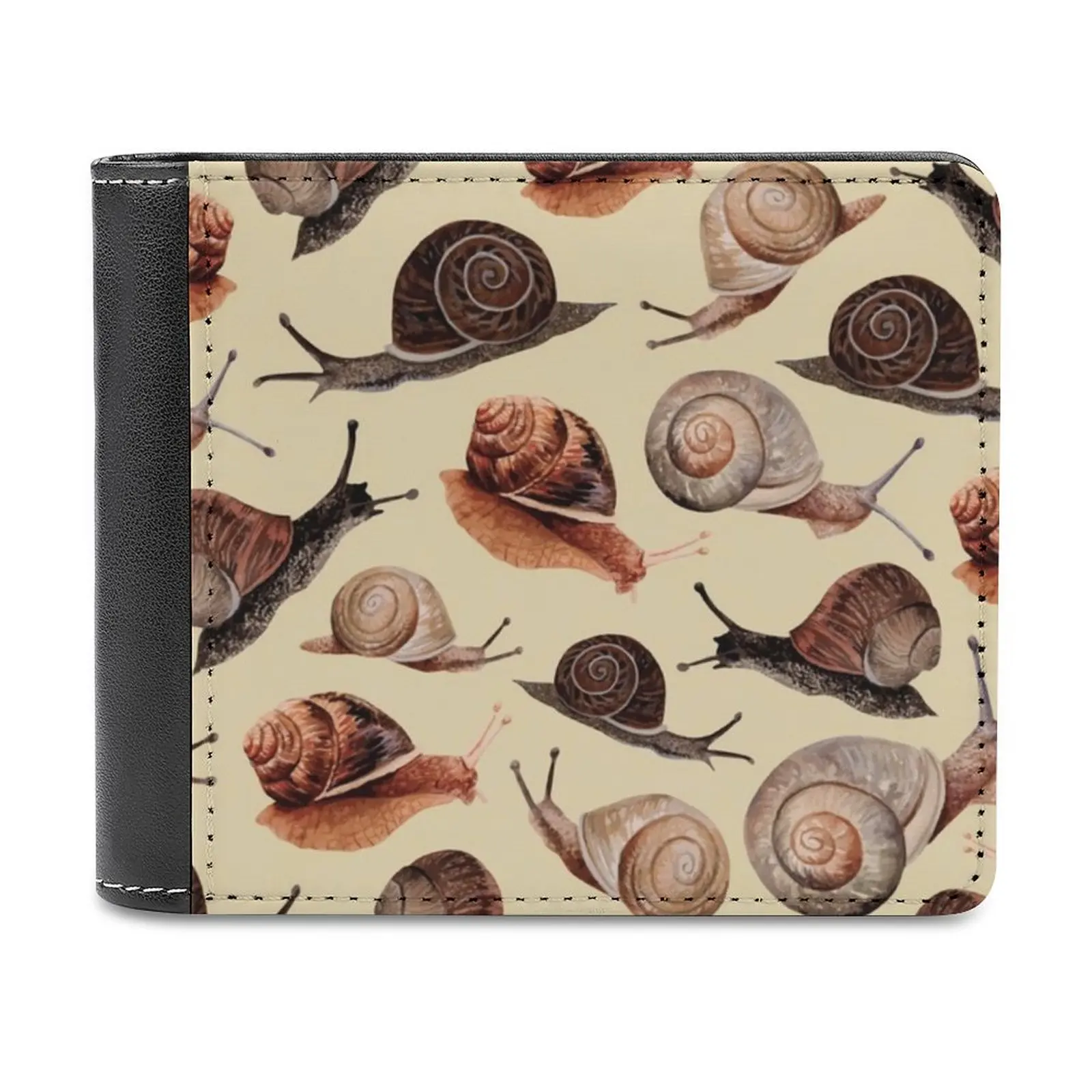 Moon Phases Fashion Credit Card Wallet Leather Wallets Personalized Wallets For Men And Women Moon Orange Yellow Pink Violet