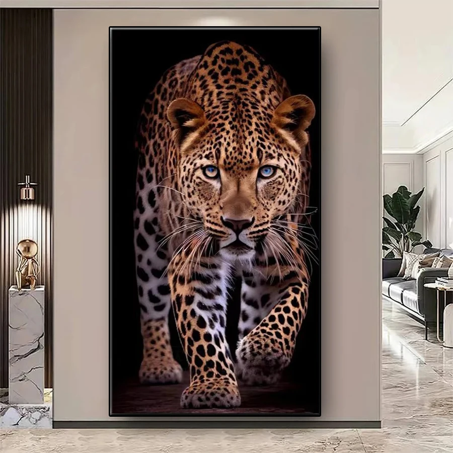 

5D DIY Diamond Painting Large size Modern Animal Leopard sale Cross Stitch Diy Diamond Embroidery picture Diamond Mosaic Art