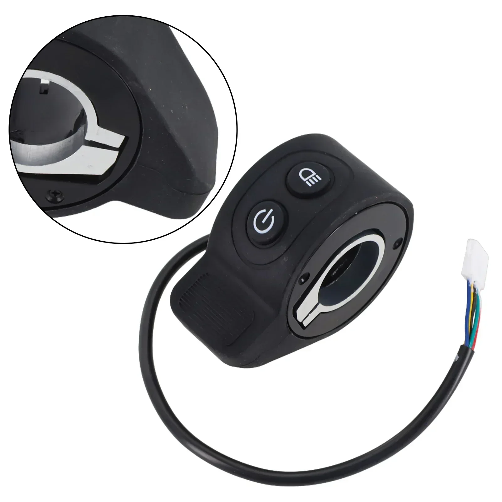 E-Scooters Finger Throttle Accelerator For HX X6 X7 X8 Speed Controller Throttle Knob Assembly Parts Scooter Accessory