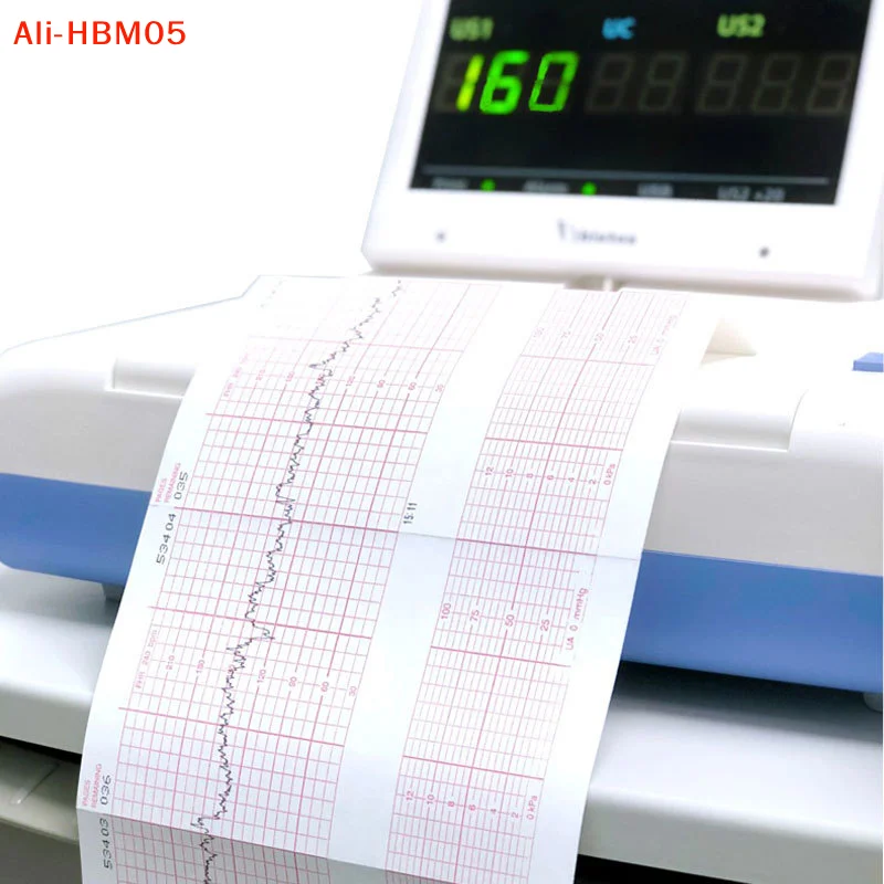 (HB05)ECG EKG Machine 50mm*20m/80mm*20/110mm*20m /210mm*20m Electrocardiograph Thermal Printer Paper