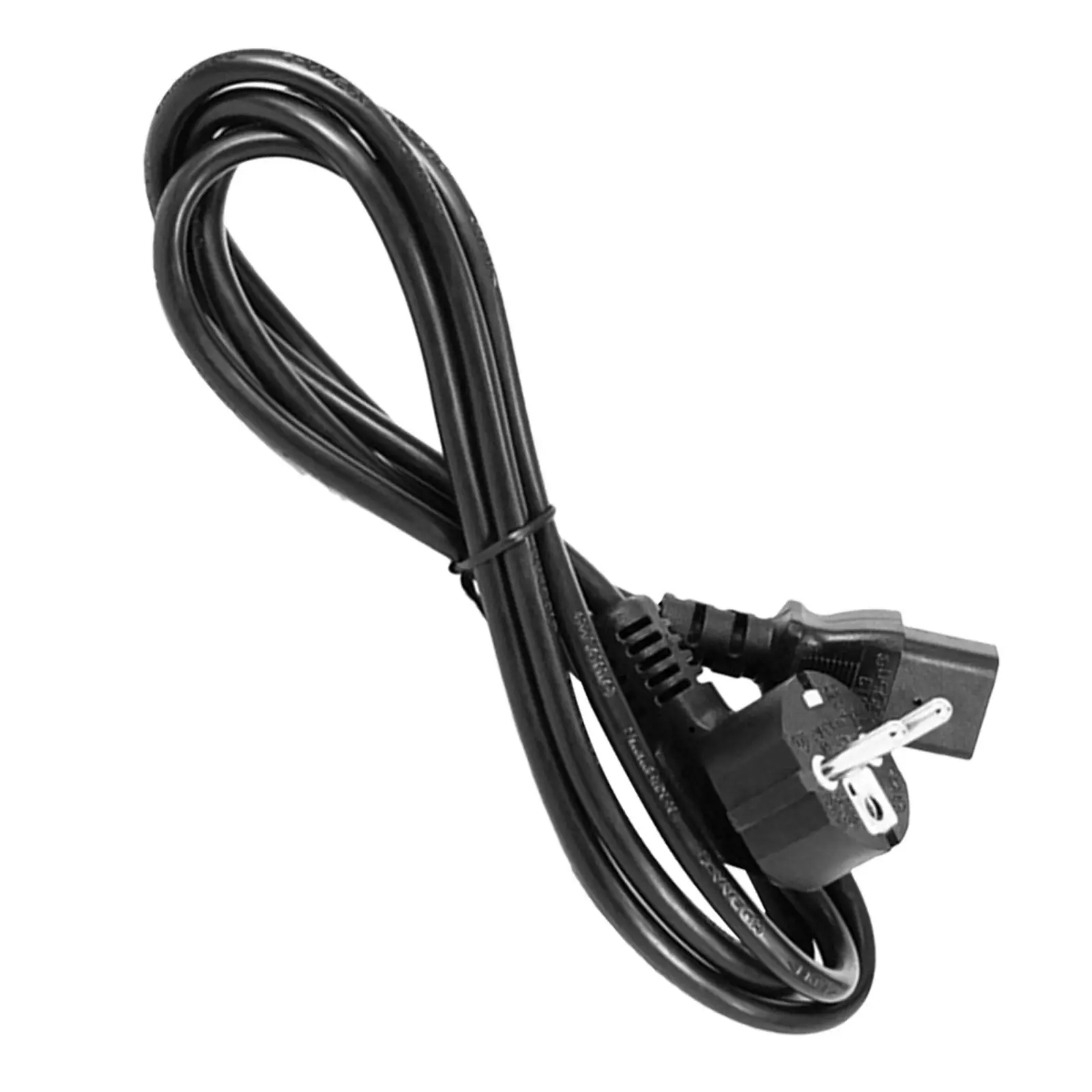 2 Prong Power Cord 1 Meter High Grade PVC Copper Core Universal Appliance Cord for Rice Cooker Steamer Yogurt Maker Heater Lawn