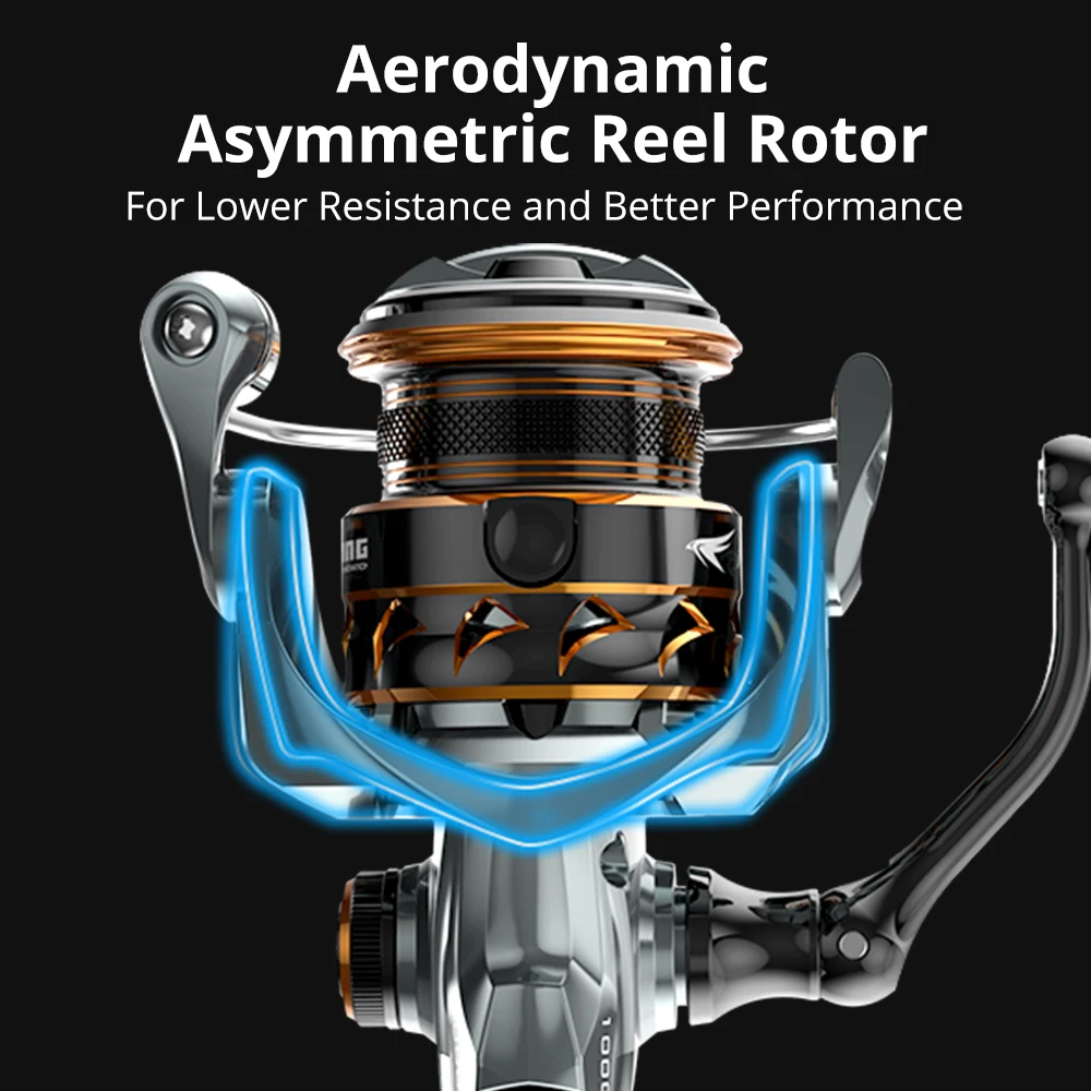KastKing Kestrel Spin – Carrete Spinning Carbono 4,5 KG - imagen 3