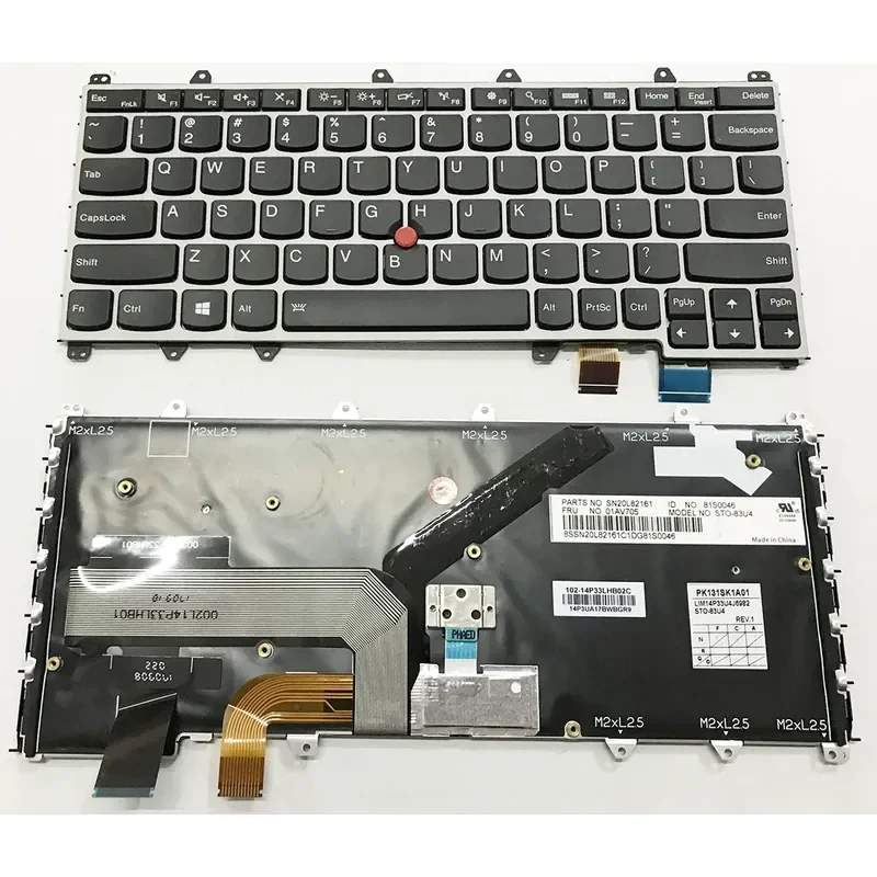 New Keyboard for Lenovo YOGA 260 260S 370 X380 S1 2nd Generation 3rd 4th Generation