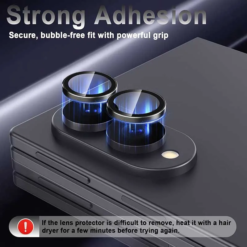 For Samsung Galaxy Z Fold8 Ultra Camera Lens Protector Aluminium Alloy Tempered Glass Cover Metal Lens Screen Protective Ring