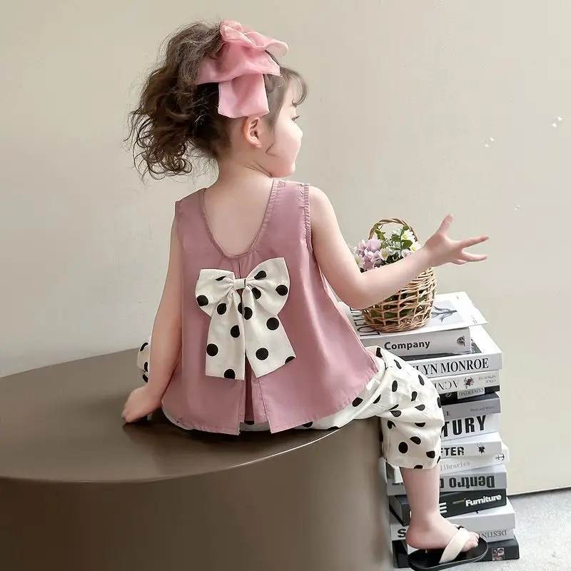 

Child Summer Set 2025 Girl Clothes Children's Clothing Girls Kids T-shirt 10 12 Years Old Elementary School Student Woman Sets