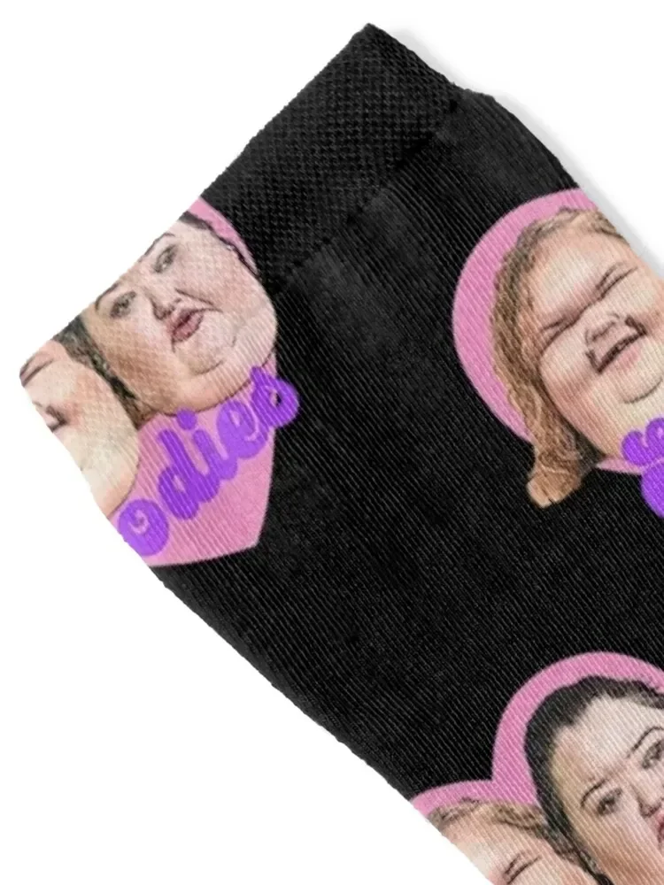 1000lb Sisters Sodies heart Socks professional running cartoon Men's Socks Women's