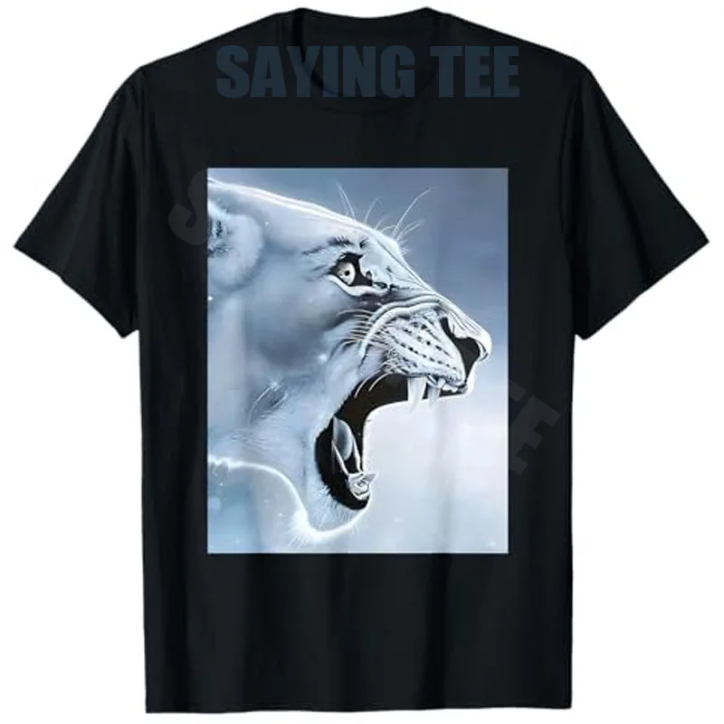 Lustiges Löwen-Affen-Meme Brainrot Rage Bait Affen-T-Shirt Y2k Ästhetische Kleidung für Männer Mode Streetwear Personalisiertes T-Shirt Geschenk – Detail 3