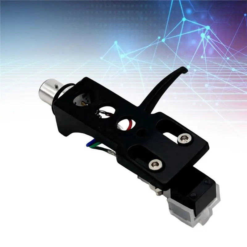 Universal For LP Vinyl Record Player Turntable Headshell+ AT3600L Stylus Kit Universal Phono Cartridge Mount