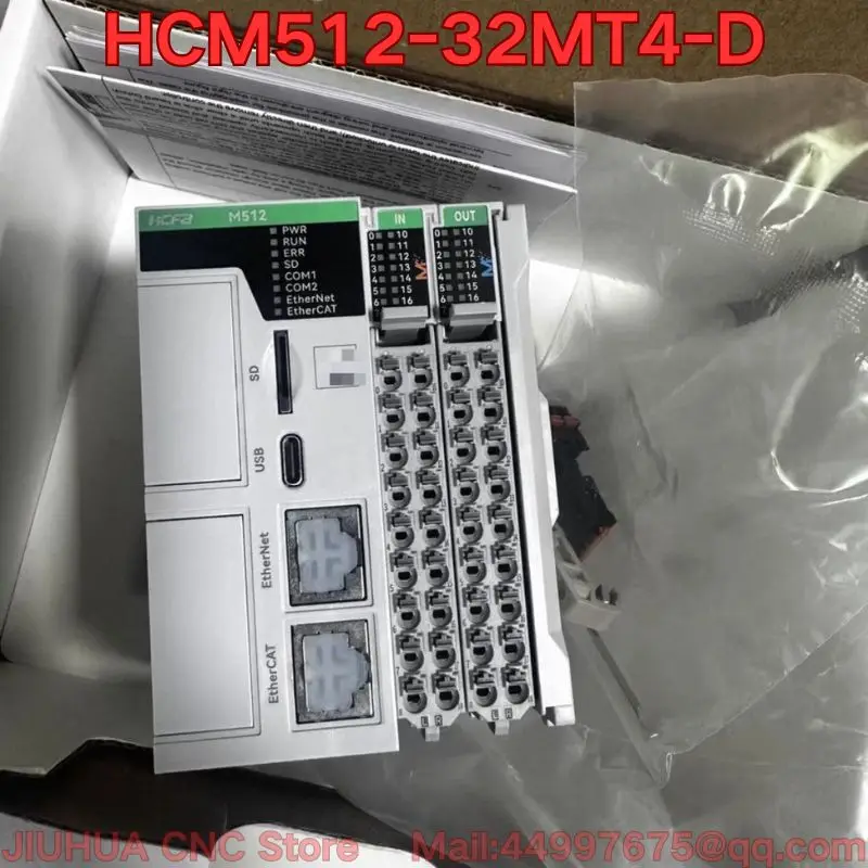 New HCM512-32MT4-D PLC Controller