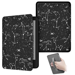 For Kindle Paperwhite 10th Smart Case with Hand Strap Premium Magnetic Cover for Paperwhite 4 PQ94WIF 2018 Protective Slimshell