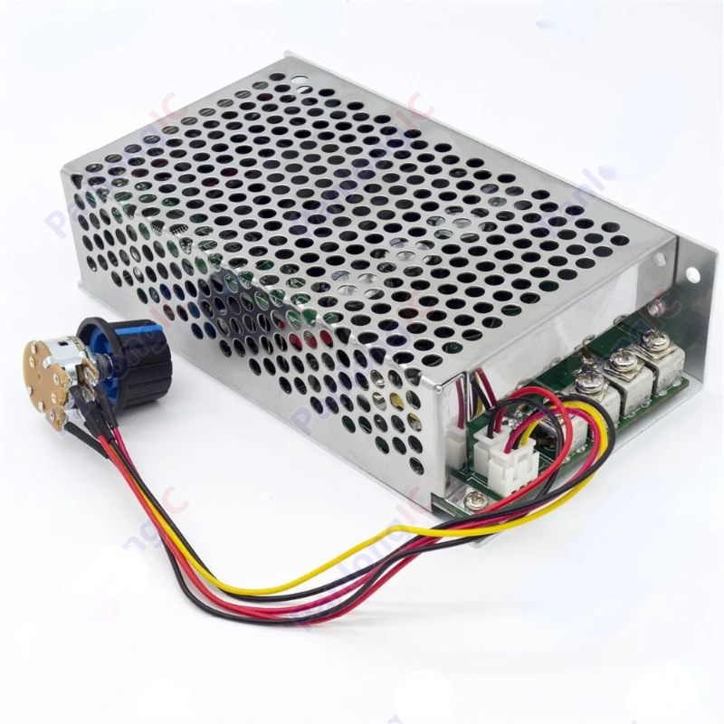 NEW 10-50V 80A DC Motor Speed Control PWM HHO RC Controller 12V 24V 36V 48V 4000W MAX High Quality With Metal Case