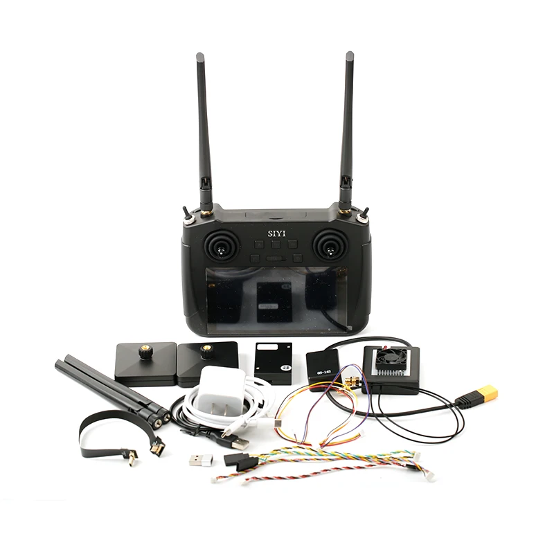 

For MK15 Mini Handheld Remote Controller Radio Transmitter 5.5-Inch HB Screen 1080p Video 15KM 5.8G Android 9.0 2G RAM 16G ROM