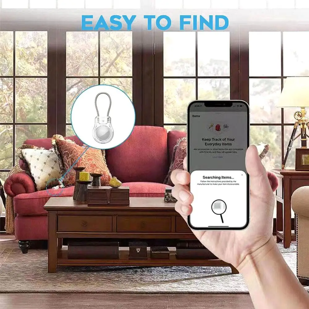 Anti-Verloren Apparaat Beschermhoes Airtag Case Voor Apple Tracker Airtag Waterdicht Dompelbaar Beschermend Omhulsel Draad U9s0