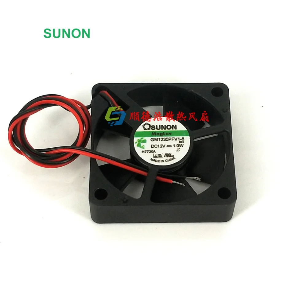 Sunon GM1235PFV1-8 DC 12V 1,0 W 35x35x10mm 2-Draht-Server-Lüfter