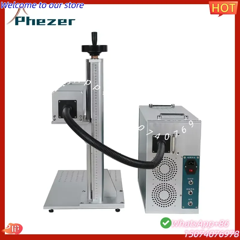 2026 Desktop Metal Engraving Machines 20W 30W 50W 100W New Condition Fiber Marking for Jewelry Stainless Plastic