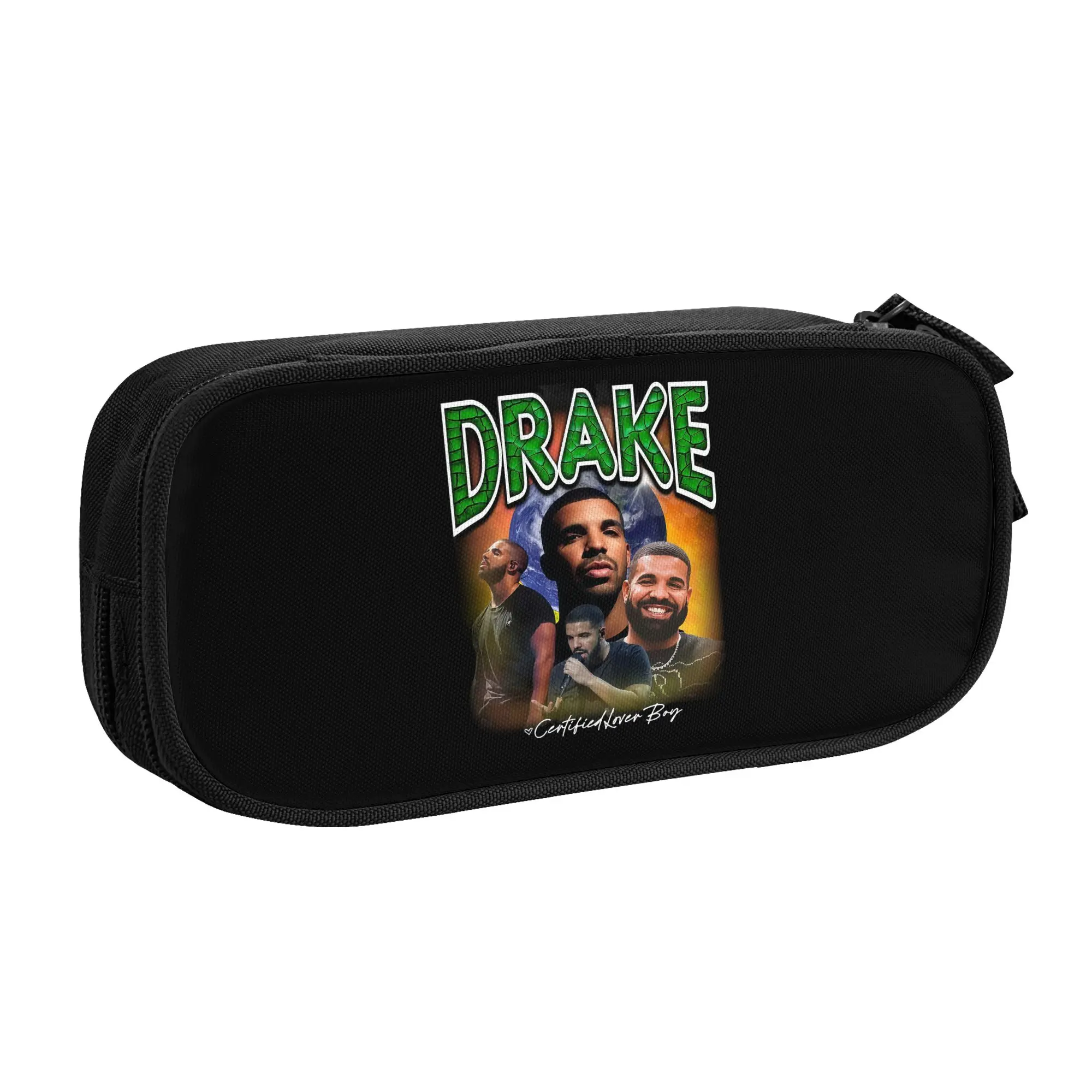 Cute Rapper Singe Drake  Pencil Case for Boys Girls Large Capacity  Pencil Bag School Supplies