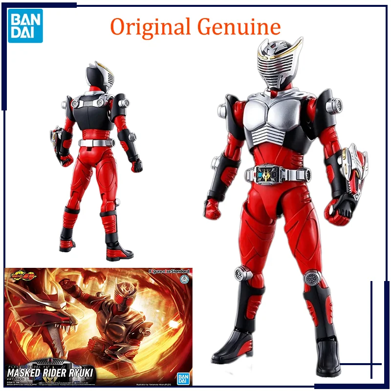 

Original Genuine Figure-Rise Standard Kamen Masked Rider RYUKI Bandai Anime Model Toys Action Figure Gifts Collectible Ornaments