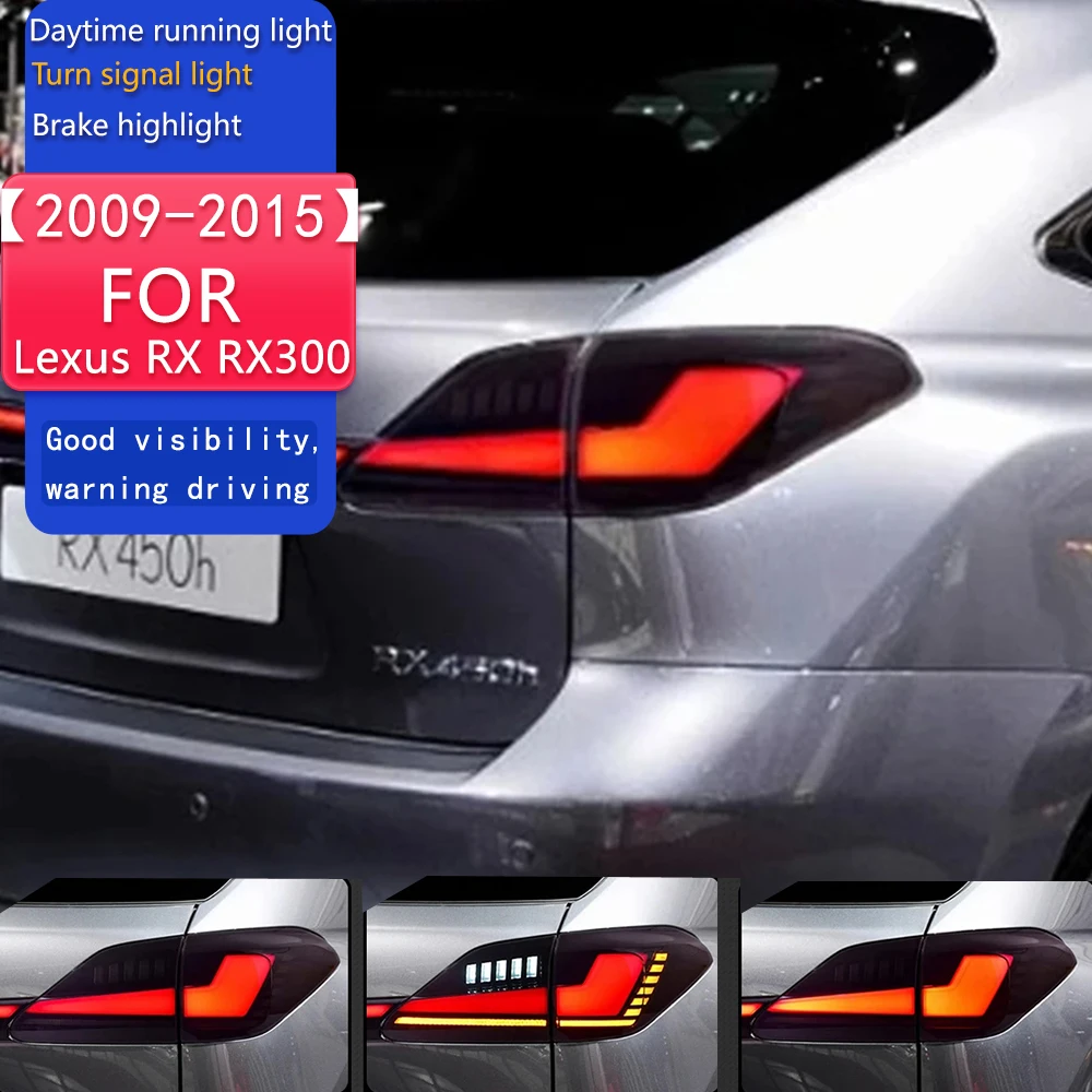 

Car Styling for Lexus RX300 RX LED Tail Light 2009-2015 RX270 RX350 Rear Fog Brake Turn Signal auto Accessories