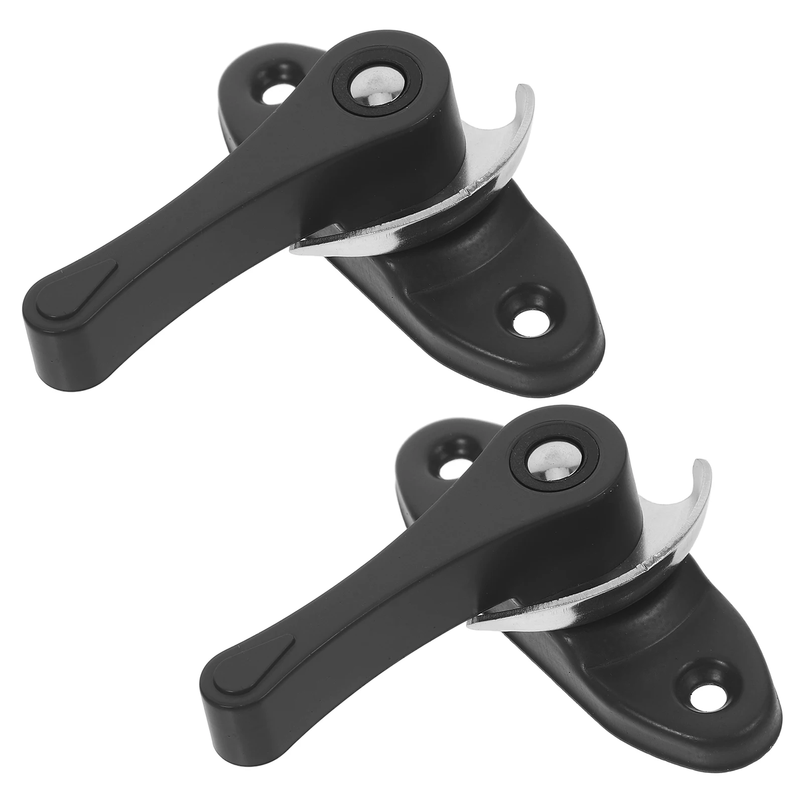 

2Sets Crescent Lock Sliding Window Locks Easy Install Safety Windows Door and Window Hook Lock Buckle