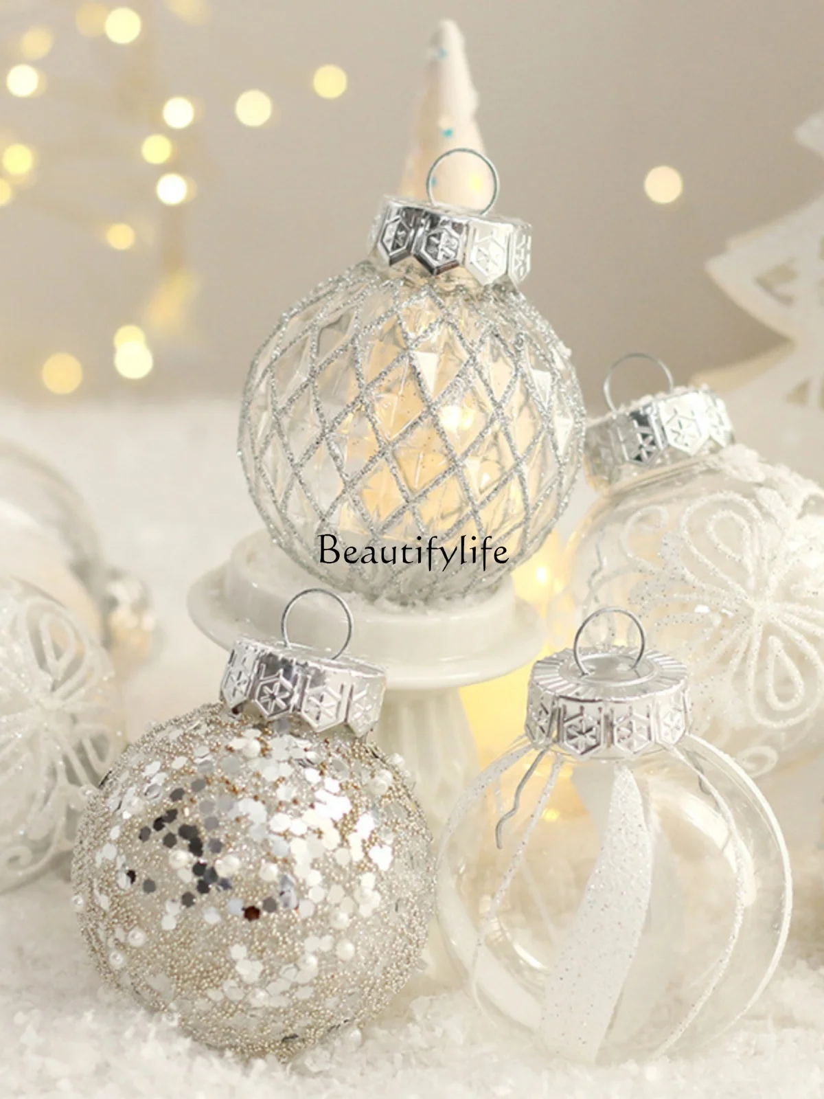 

Christmas tree decoration ball set pendant high-end household scene arrangement hanging ball