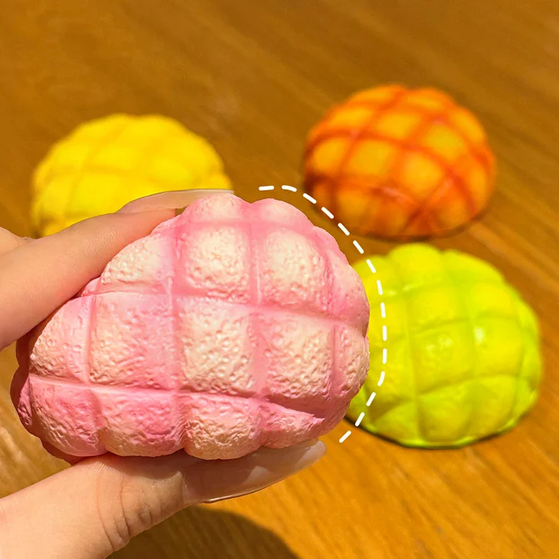 Cute Slow Rising  Bread Oversized Pineapple Bun Stress Relief Toy Prank Gift