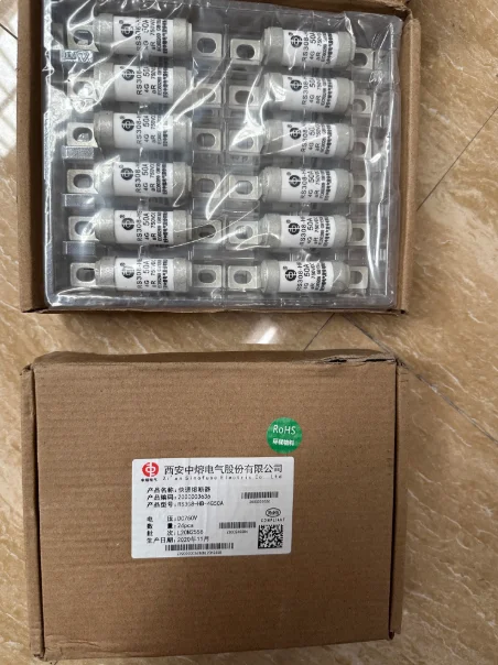 2PCS/LOT RS308-HB-4G 10A 16A 20A 25A 32A 40A 50A 63A 80A 100A 750VDC Bolted High Speed Fuse SINOFUSE