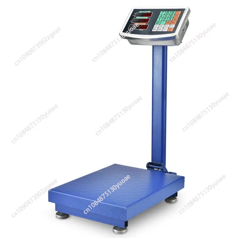 

English version Export pricing scale 100kg, 300kg, pricing folding table scale