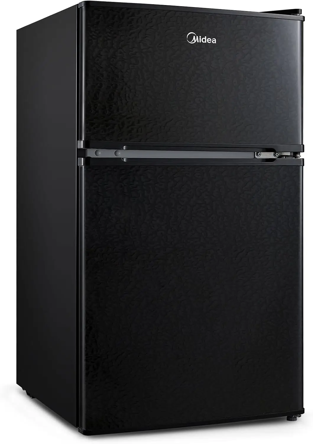 Double Door Mini Fridge for Bedroom Office or Dorm with Adjustable Remove Glass Shelves Compact Refrigerator, 3.1 cu ft